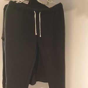 Black joggers